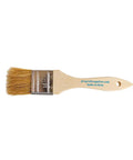 Single brush from 36 Pack One Point Five Inch Chip Paint Brushes With All Natural China Bristles Square Trim And Solid Wood Handles