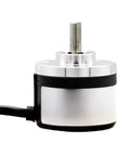 Rotary Encoder E40S6-1500-3-V-24 for industrial controls, shaft-mount metal encoder with cable