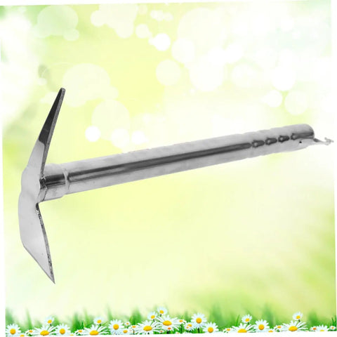 Stainless Steel Do It All Garden Hoe For Planting And Weeding Lightweight Handheld Yard Tool With Durable Build For Lawn Maintenance