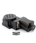 Rock Solid Motorized Rotary Positioning Stage 100mm Electric Rotary Table And Index Plate With Connector
