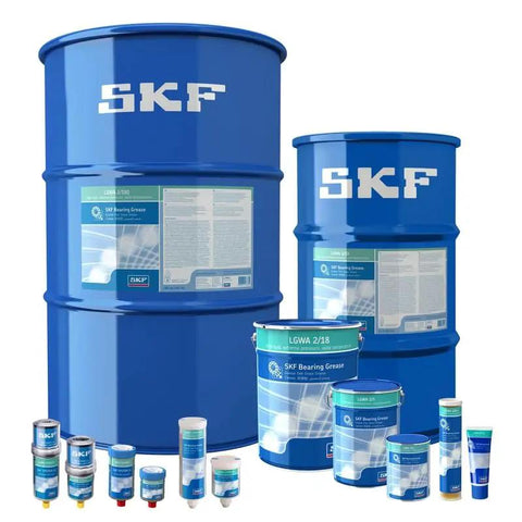 Industrial Bearing Lubricant Grease LGWA Two Fifty Dist Greases SKF Compatible, Factory New One Piece drums and tubes