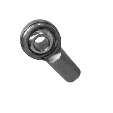 Left Hand Female Rod End For Go Karts And Dune Buggies NFL5 NFL5S Compatible With Mini Bikes Robotic Arms Heavy Duty Industrial Machinery Linkages And Conveyor Systems Easy Install Replacement Part, 5/16-24 LH