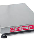 Workhorse Rectangular Scale Base Platform, 300 X 0.05 Lb Capacity NTEP Certified Industrial Weighing Stand with stainless steel finish.