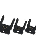 Heavy Duty DEF Disconnect Tool Kit For Diesel Exhaust Fluid Lines Multi Size Urea Connector Disconnect Tools in black steel