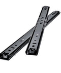 Two Pack Drawer Slides 8 To 20 Inch, Cold Rolled Steel Cabinet Drawer Rails, Heavy Duty Smooth Glide, Adjustable Length, 20 Inch DG205 Finish