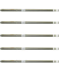 Five Pro Grade Conical Soldering Tips 0.1mm By 13.5mm 5 Pack For T15 Series Soldering Irons Compatible With FM203 FM204 FM205