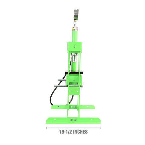 Heavy Duty 10 Ton Hydraulic Benchtop Press With Quick Double Speed Pump Slick Compact Build Badass Power For Garage Bearing Removal Pipe Bending And Straightening Tasks Beast