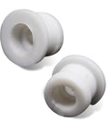 Two Piece Shifter Cable Bushing Kit for Ford Focus MK Automatic Transmission Shift Linkage DG9Z-7K340-A White Durable Upgrade