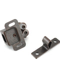 Roller Catch Set 10 Pack Double Roller Door Latch for cabinets, drawers, and closets in rust-resistant metal, easy install view