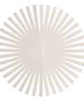 Forty Pc Set Of Heavy Duty Pp Welding Rods arranged in a radial pattern, showcasing durable white plastic for auto repair.