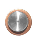 Top view of Stainless Steel Half Inch NPS Male Thread Pipe Plug With CNC Hex Head Built Tough For Corrosion Resistance