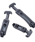 Heavy Duty Rubber Flexible T Handle Draw Latch Lock Buckle For Toolboxes Farm Machinery Cart Storage 221mm Length Durable components.