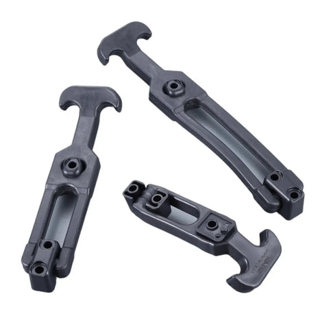 Heavy Duty Rubber Flexible T Handle Draw Latch Lock Buckle For Toolboxes Farm Machinery Cart Storage 221mm Length Durable components.