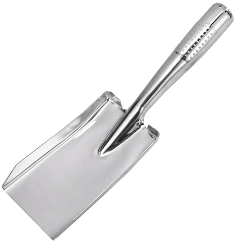 Heavy Duty Stainless Steel Garden Shovel Hand Trowel Spade Built To Last For Digging Planting And Transplanting In Clay Or Rocky Soil Rugged