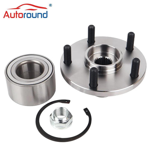 Front Wheel Hub Assembly 5 Lug Set For Toyota Camry Solara And Lexus RX300 AWD Non ABS Pair Drop In Ready 1999-2003 components