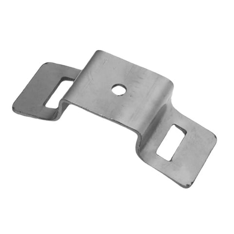 Pole Mounting Kit With Adjustable Straps And Hardware For Traffic Signs, Security Cameras, And Solar Lights, metal bracket