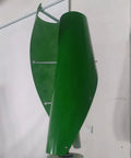600W 12V Vertical Wind Turbine With Maglev Axis Coreless Permanent Magnet Generator Green FRP Blades Windmill With MPPT
