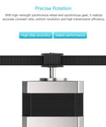 Beefy Torque Stepper Motor With Gear for 3D Printers showing precise rotation, high transmission efficiency, and stable performance