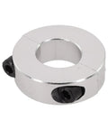 Heavy Duty 4 Pack Adjustable Shaft Collars Size 12 To 38mm ID Made From Carbon Steel With Zinc Plating, close-up