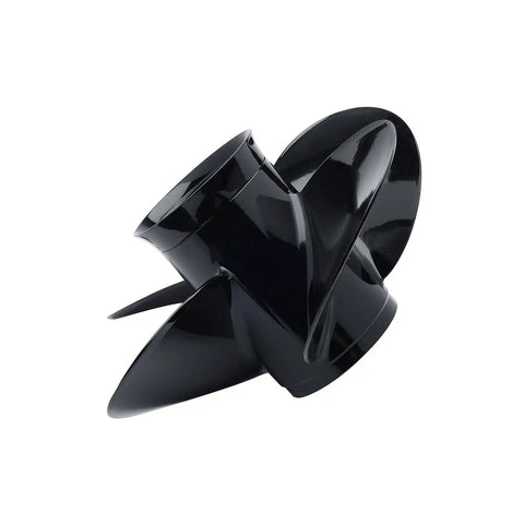 Mercury Spitfire Pontoon 4-Blade Aluminum Propeller 13.8 Inch Diameter 13 Inch Pitch Right Hand Rotation Gives Sick Handling And 16-25 Percent Faster Acceleration On Mercury Mariner 40-60HP FourStroke BigFoot Command Thrust And 75-125HP Outboards