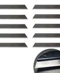 Beefed Up Ten Pack Replacement Knife Blades Kit For Handi Cut 37300 37310 37252 Stainless Steel Blades With Storage Box Fits Accu Cut 37310 And Handi Cut 37300 Pro Grade High Quality Steel, 2.5-inch stainless steel replacement blades