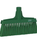 Heavy Duty Fine Sweep Broom Head With Plush Bristles Sweeps Tight Gaps Without A Sweat Plays Nice With Lobby Pans Industrial Replacement Polypropylene Block Green