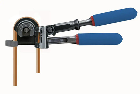 Triple Head 180 Degree Tube Bender With Roto Lok Indexing Handle for One Quarter Five Sixteenths And Three Eighths Inch OD Tubing