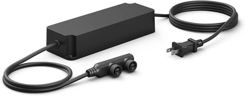 Plug And Play Outdoor 100W Power Supply For Hue Low Voltage Lights, Weatherproof Black, Connect Up To 100W Of Hue Lighting, 1 Pack