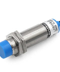 M18 Inductive Proximity Sensor Switch Non Shield Type LJ18A3-8-J/DZ metal cylindrical design with blue tip and wiring