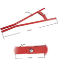 Pro-Grade Heavy Duty Truck Brake Spring Tool for Eaton Air Brake Shoe Anchor Springs Installation and Removal with dimensions