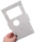 Natural Gas Water Heater Pilot Assembly Replacement Kit component, showing flat rectangular fiberboard piece with cutouts
