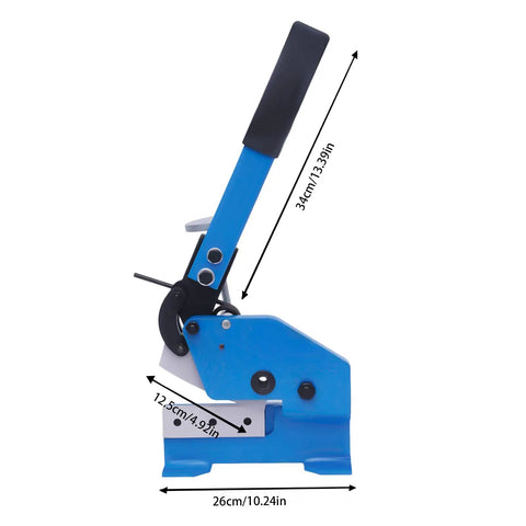 Rugged As Nails Hand Lever Metal Shear With Sharp Carbon Steel Blades That Cuts Metal Like Butter Built Tough For Precision Snips Up To 125mm Wide Perfect For Pro Shops And Weekend Warriors Every Single Day