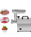 Electric Meat Grinder And Sausage Stuffer Mincer Built Tough Stainless Steel Kitchen Workhorse 110V 220V 240V