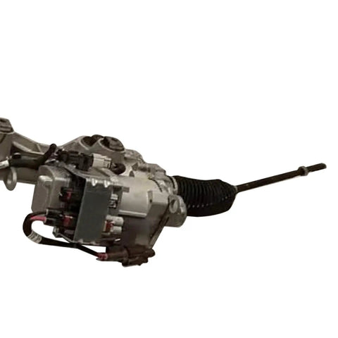 Premium Electric Steering Rack And Pinion Assembly For 2024 Chevrolet Silverado EV With Fresh Seals side view showing connection points.