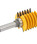 Heavy Duty 1/2 Inch Shank Finger Joint Router Bit For Woodworking Pros with YG6 alloy cutter for seamless timber joints.