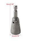 Heavy Duty Carbon Steel Wire Twisting Tool For Electricians Compact Portable Power Tool with hex shaft, ideal for fastening.