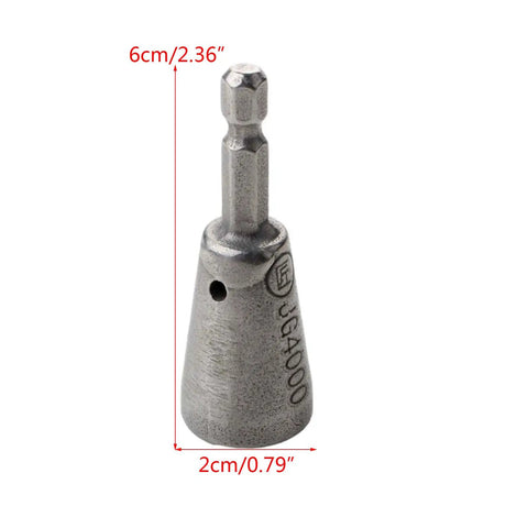 Heavy Duty Carbon Steel Wire Twisting Tool For Electricians Compact Portable Power Tool with hex shaft, ideal for fastening.