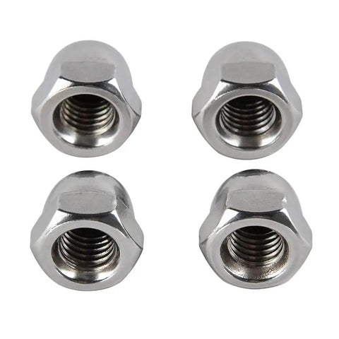 Industrial Grade Universal Blind Nut Kit M10x1.25 Hex Dome Knobs Equipped With 16mm Wrench Size For No Sweat Workshop Projects And Reliable Fastening Solutions