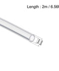 Clear Silicone Tubing One Eighth Inch Inner Diameter By Three Sixteenth Inch Outer Diameter Two Meter Length Flexible Hose