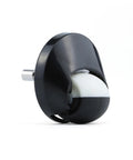 Roomba directional wheel assembly for vacuum cleaners, black housing with white wheel, 1 piece, compatible with Roomba 500-900 series