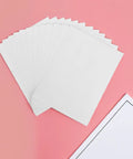 Self Adhesive Vinyl Wall Repair Patches 12 Pack 12x16cm Quick Fix For Wall Cracks And Blemishes In Mobile Homes Fences And Buildings Easy DIY Patch Kit To Conceal Flaws And Refresh Surfaces, sheets on pink background