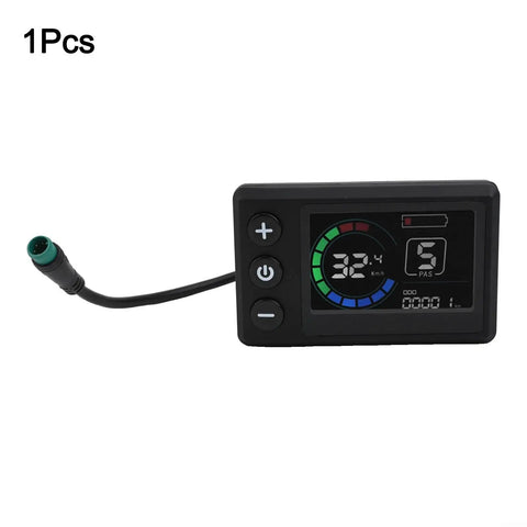 LCD Display For Ebike And Scooter 24V To 72V Smart Color Meter With Waterproof Connector in packaging