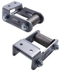 Top Tier Leaf Spring Shackle Kit Perfect For Jimmy S15 And Chevy S10 Trucks From Ninety Four Till Two Thousand One Or Four To Restore Your Suspension System With Ease, steel shackles with bolts