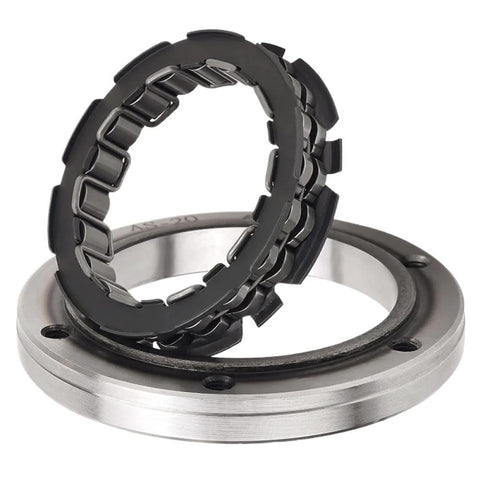Starter Clutch Bearing 70140471A Direct Replacement For Select Motorcycle Models Including 1100 V4 S Anniversario 916 Corse SP Speciale One Way Engagement For Quick Easy Crank And Smooth Start, showing metal circular design