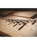 Drill bits from 31 Piece Drill And Drive Kit For Metal Brick Wood And Plastic With Titanium Drill Bits And Straight Shank Bits