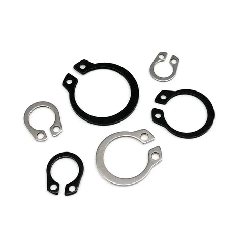 Heavy Duty Retaining Rings Assortment Kit 750 1500 2700 Pcs M5 M6 M8 M10 M12 M14 M16 M20 C Type External Circlips Stainless Steel 65Mn