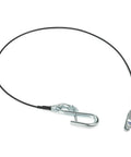 Beefed Up Trailer Brake Hydraulic Surge Actuator Breakaway Cable Assembly for DA10 DA16 DA20 DA91, 44" length, S-hook visible