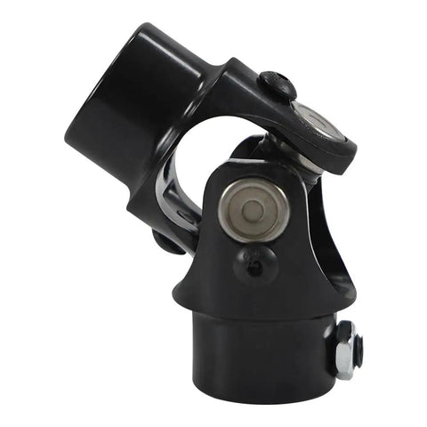 Beefed Up 13/16-36 Spline X 3/4 DD Universal Joint, 83mm Length (3-1/4 In), 40Cr Steel, High Strength U Joint For Steering, Up To 4000 RPM, 35 Degree Working Angle, Ideal For Off Road And Performance Vehicles.