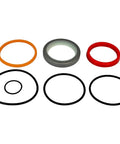 Heavy Duty Hydraulic Cylinder Seal Kit For Bush Hog Front End Loader M300 And Two And A Quarter Inch Cylinder With One And A Half Inch Rod Fits 2426QT 2427QT 2446QT 2447QT Mid Mount Loader Rebuild Kit hydraulic seals