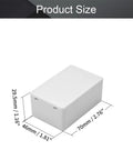 5 Pack Hella Durable Abs Plastic Project Box Enclosure Small Gray Junction Storage Organizer For Diy Electronics Wiring And Craft Projects Ready To Rock Solid Build Quality with dimensions 70x46x29.5mm
